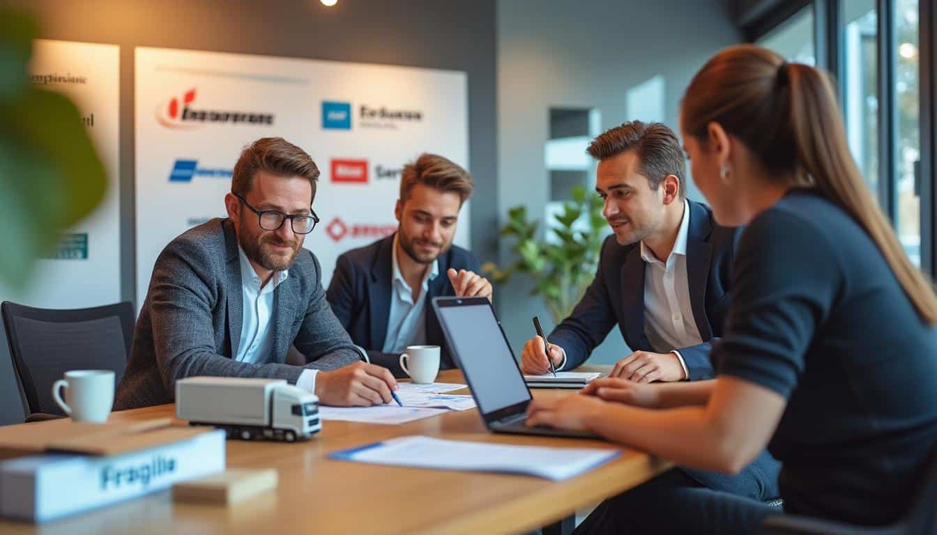 Illustration: Qui sont les acteurs clés du secteur de l’assurance pour le transport de marchandises ?