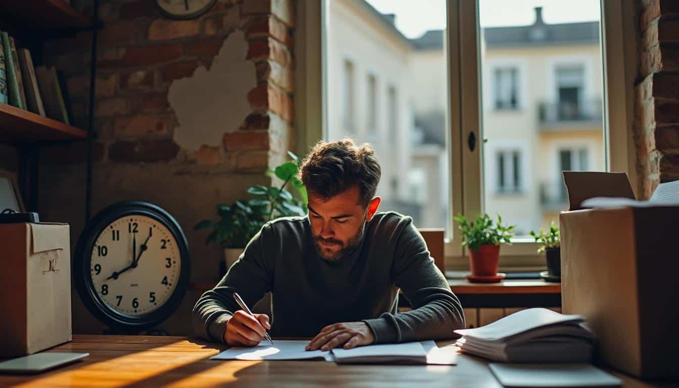 Illustration: Comprendre l’importance du préavis dans un déménagement locatif