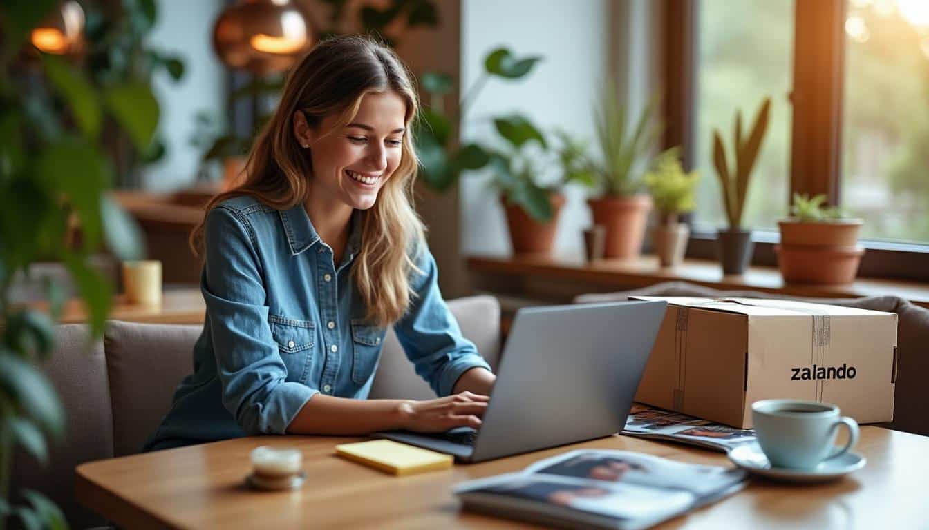 Illustration: Comment saisir et appliquer les codes promo Zalando pour réduire vos frais