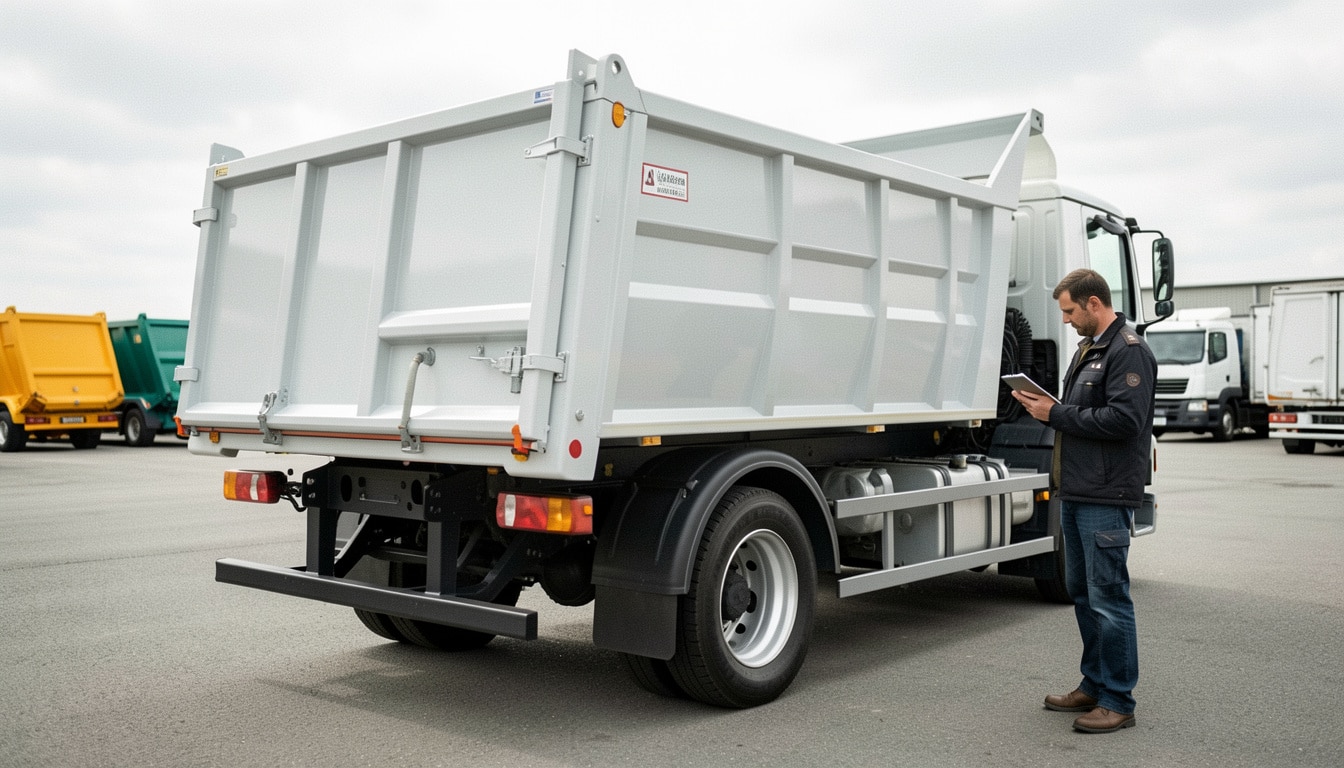 Choisir une benne d’occasion adaptée à son camion