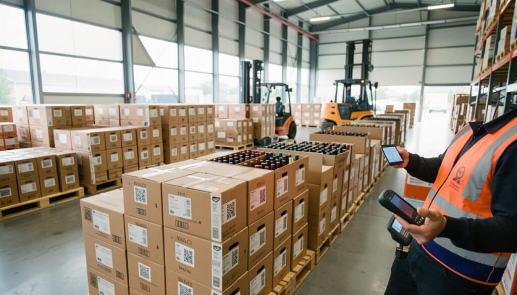 Logistique des vins : stockage, transport et traçabilité