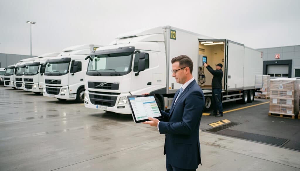 Gestion d’une flotte de transport frigorifique