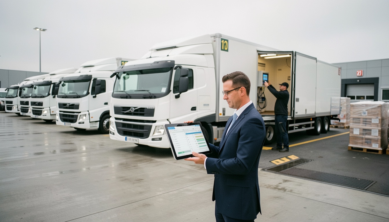 Gestion d’une flotte de transport frigorifique