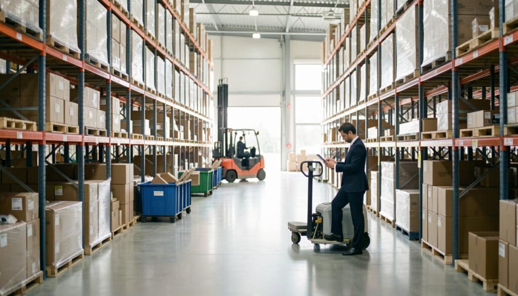 Solution de stockage logistique pour mieux gérer vos flux