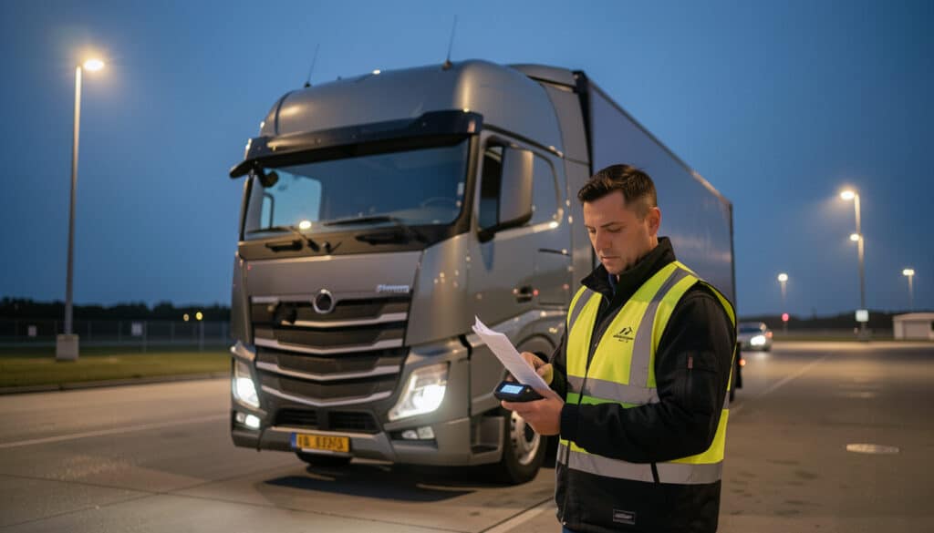 Temps de service d’un chauffeur routier avant 5h