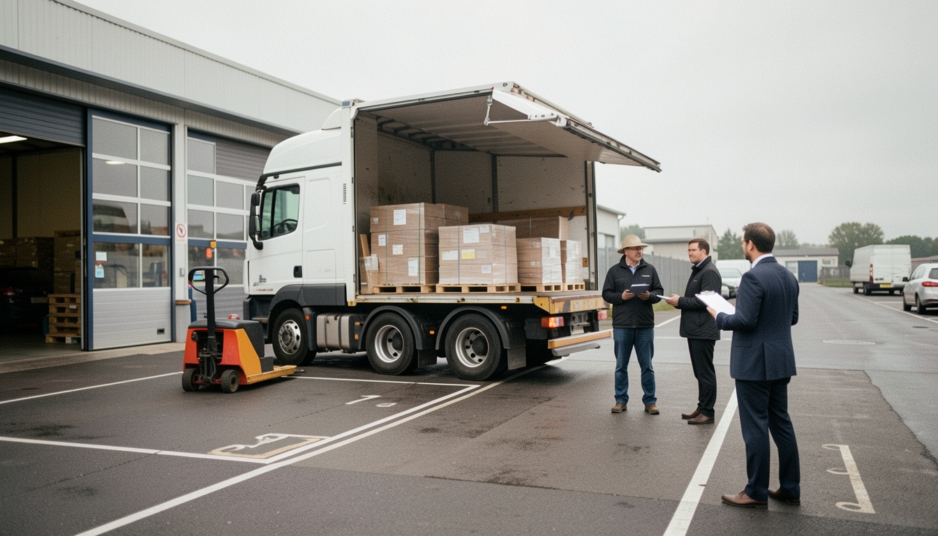 Transport routier de fret local : règles et organisation